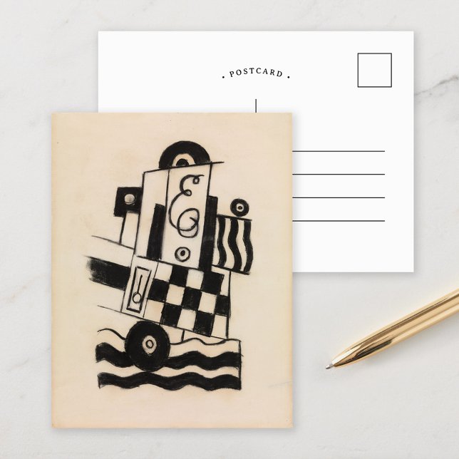 Cartão Postal Símbolos Militares | Marsden Hartley (Criador carregado)