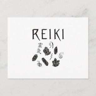 Cartão Postal Símbolos Reiki   Ideias de Dotação de Consciên