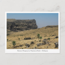 Cartão Postal Simien Mounains Etiópia