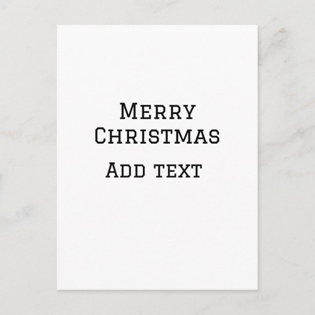 Cartão Postal Simples exemplo de texto de nome de adição de Feli (Frente)