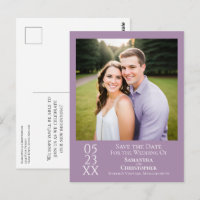 Simples Fotografia de Casamento com Lavanda para S