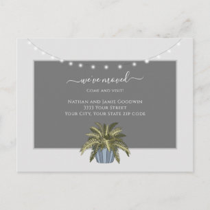 Cartão Postal Simples, movemos novo lançamento de script domés