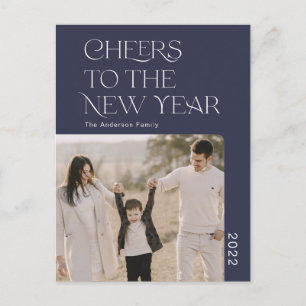 Cartão Postal Simples Saúde para a nova foto da família de 2022 