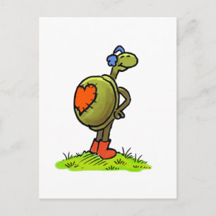 cartão postal simples turlelove