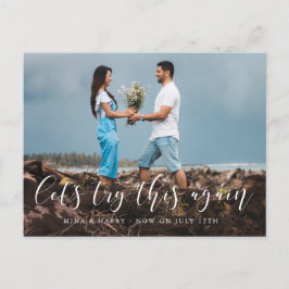 Cartão Postal Simples Vamos elegante tente esta atualização de c