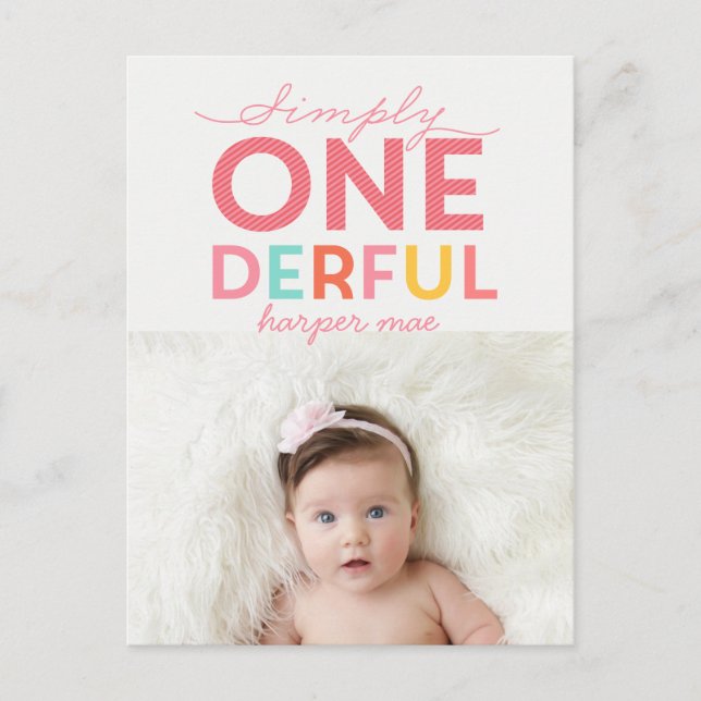 CARTÃO POSTAL SIMPLESMENTE MARAVILHOSO (Frente)