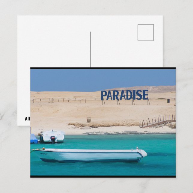 Cartão Postal Simplesmente Paraíso (Frente/Verso)