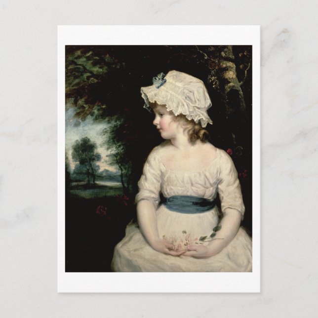 Cartão Postal Simplicidade - Um retrato de Theophilia Ghatkin (Frente)