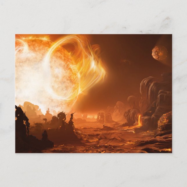 Cartão Postal Sinais de Fogo (Frente)