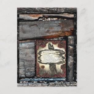 Cartão Postal Sinais de uma alma em perigo