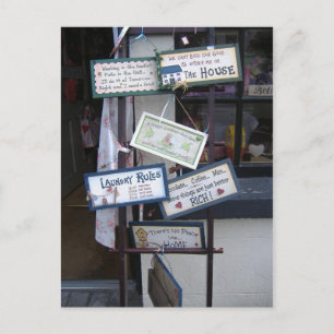Cartão Postal Sinais engraçados