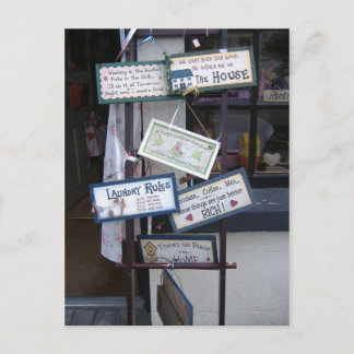 Cartão Postal Sinais engraçados