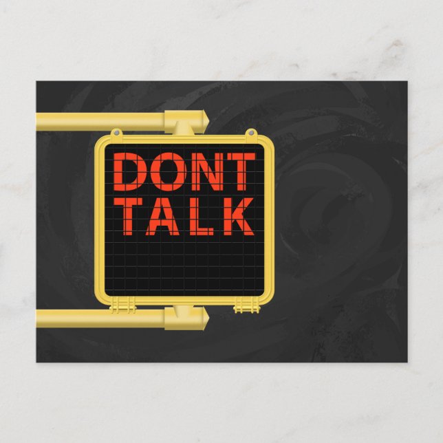 Cartão Postal Sinal Crosswalk de Nova Iorque (Frente)