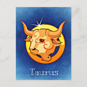 Cartão Postal Sinal de astrologia Taurus