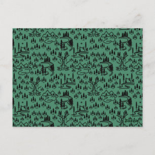 Cartão Postal Sinal de Bloco Inteiro