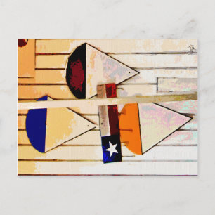 Cartão Postal Sinal de Cone de Neve em Dale, TX