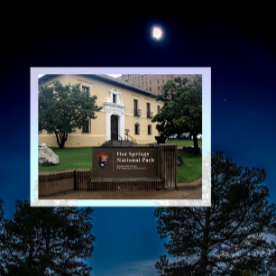 Cartão Postal Sinal de Entrada, Parque Nacional de Primaveras Qu