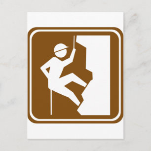 Cartão Postal Sinal de Escala Rochosa