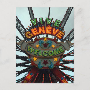 Cartão Postal sinal de gênero vivo