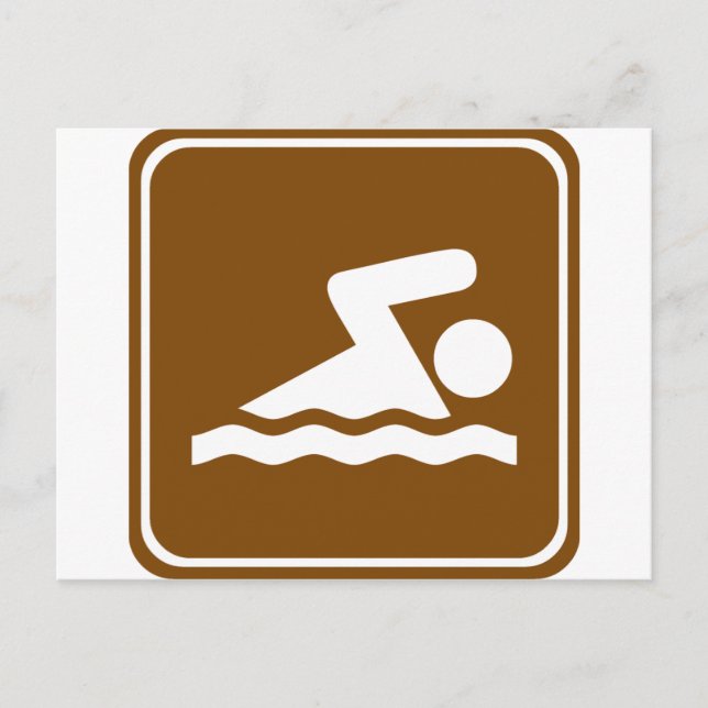 Cartão Postal Sinal de Nado (Frente)