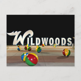 Cartão Postal Sinal de Wildwood em Nova Jersey