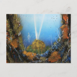 Cartão Postal Sinal do Oceano Profundo