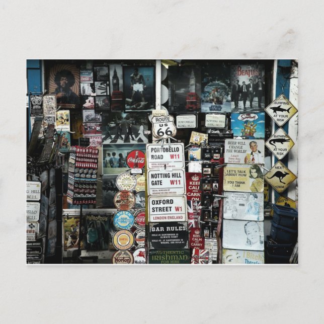 Cartão Postal Sinalização à Antiga (Frente)