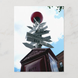 Cartão Postal Sinalização Icônica North End