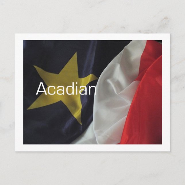 Cartão Postal Sinalizador Acadiano (Frente)