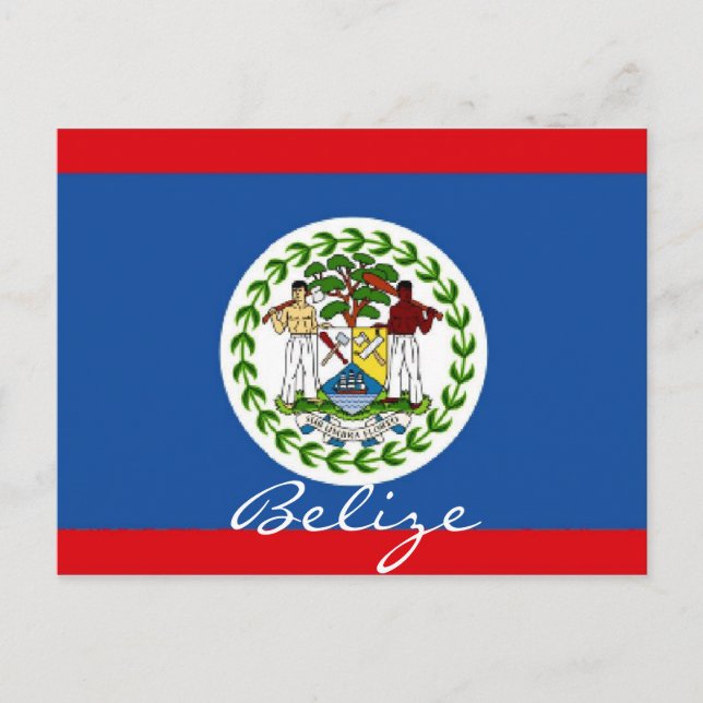 Cartão Postal Sinalizador Belize (Frente)