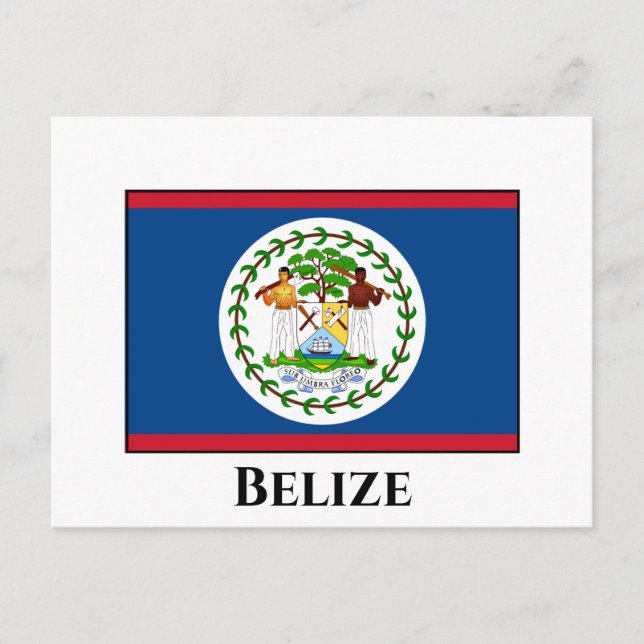 Cartão Postal Sinalizador Belize (Frente)
