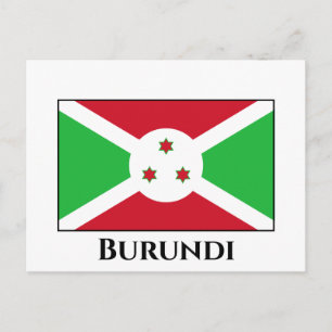 Cartão Postal Sinalizador Burundi