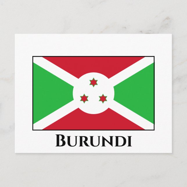 Cartão Postal Sinalizador Burundi (Frente)