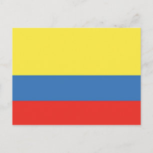 Cartão Postal Sinalizador Colômbia