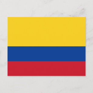 Cartão Postal Sinalizador Colômbia