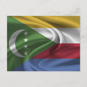 Cartão Postal Sinalizador Comores