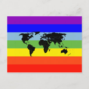 Cartão Postal Sinalizador da Paz Mundial