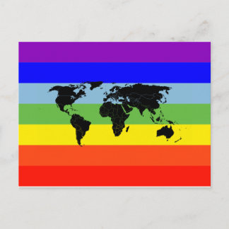 Cartão Postal Sinalizador da Paz Mundial
