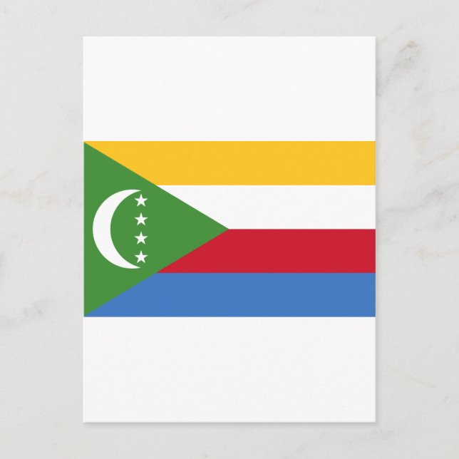 Cartão Postal Sinalizador das Comores KM (Frente)