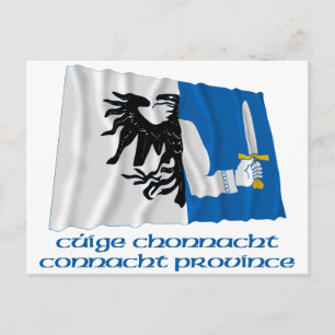 Cartão Postal Sinalizador de Ativação da Província Connacht c