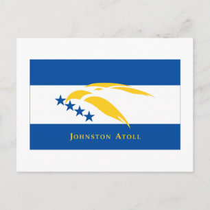 Cartão Postal Sinalizador de Atoll Johnston
