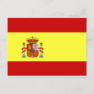 Cartão Postal Sinalizador de espanha