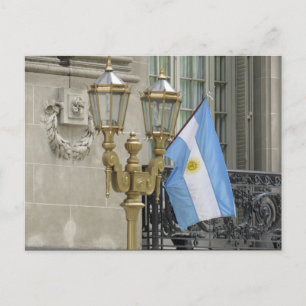 Cartão Postal sinalizador de lâmpada argentina