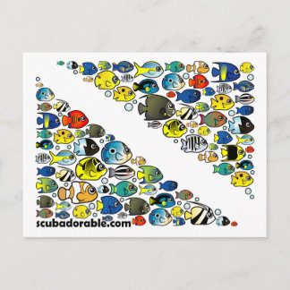 Cartão Postal Sinalizador de Mergulho Inativo