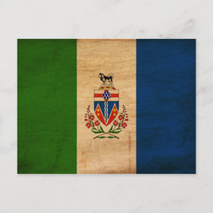 Cartão Postal Sinalizador de Territórios Yukon