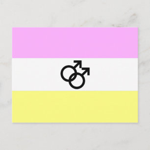 Cartão Postal Sinalizador do Orgulho Twink