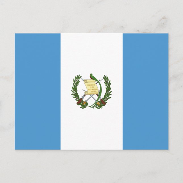 Cartão Postal Sinalizador Guatemala (Frente)