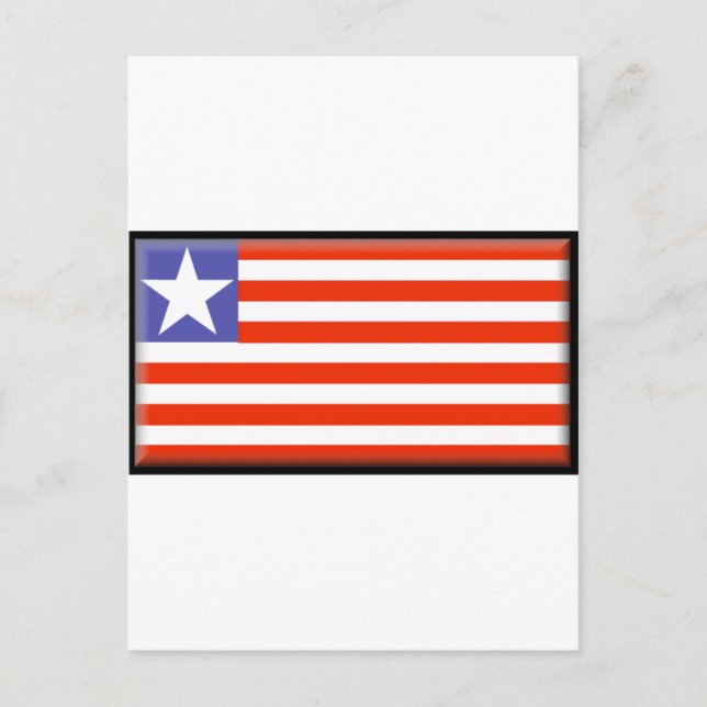 Cartão Postal Sinalizador Libéria (Frente)