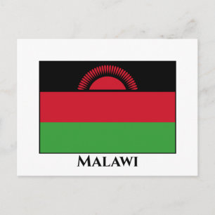 Cartão Postal Sinalizador Malawi