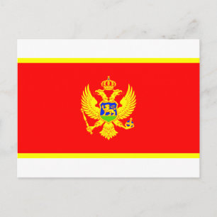 Cartão Postal Sinalizador Montenegro